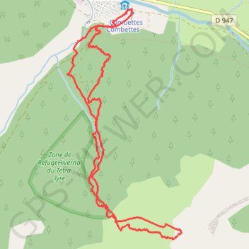 Pic Segure GPS track, route, trail