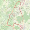 GPX Download: Voie des Vignes à vélo – Volnay Rondje vanuit Santenay-les-Bains GPS track, route, trail
