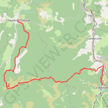 Etape11 GPS track, route, trail