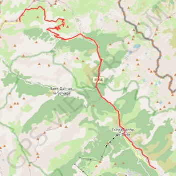 Ascension du Col de La Bonnette-Restefond GPS track, route, trail