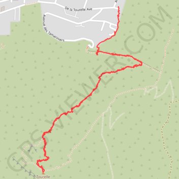 6 tourelles GPS track, route, trail