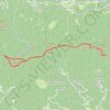 Discesa da Col Bione – Colle Bione boucle au départ de Buon'aria GPS track, route, trail