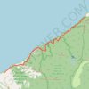 Kalalau Trail to Hoolea Falls (Kauai Island) GPS track, route, trail