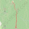 Mont Baret GPS track, route, trail