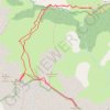 Cime nègre et Rocamaire GPS track, route, trail
