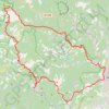 Saint Jean du Gard - Col de la Baraque GPS track, route, trail