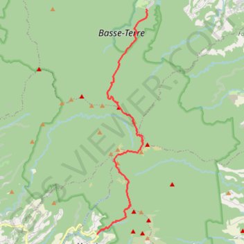 Rando 2 jours GPS track, route, trail