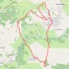 Les boucles la Caraque/le Ravillou - Saint-Sulpice-d'Excideuil GPS track, route, trail