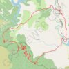 Randonnée à Prévenchères en Lozère GPS track, route, trail
