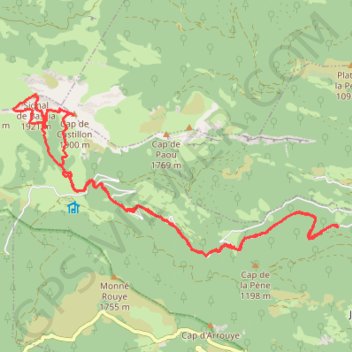 Signal de Bassia GPS track, route, trail