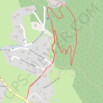 Circuit des animaux de montagnes GPS track, route, trail