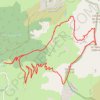Le Tabor par Saint Honoré GPS track, route, trail