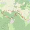 Le Lac de Gore - Cordéac GPS track, route, trail