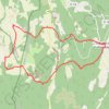 Autour de Simiane la Rotonde GPS track, route, trail