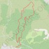 Le Bau de l'Aigle GPS track, route, trail