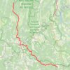 GR95 Du Col de l'Echarasson à Vaunières (Hautes-Alpes) GPS track, route, trail