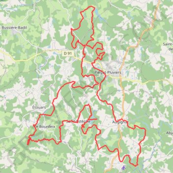St Estephe 63 kms GPS track, route, trail