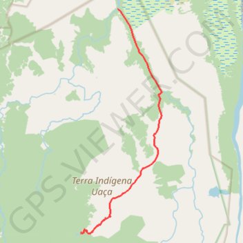 UACA GPS track, route, trail