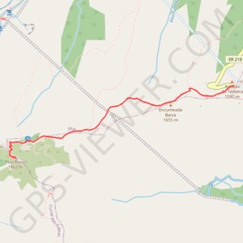 Pico Ruivo à partir d'Achada de Teixeira GPS track, route, trail