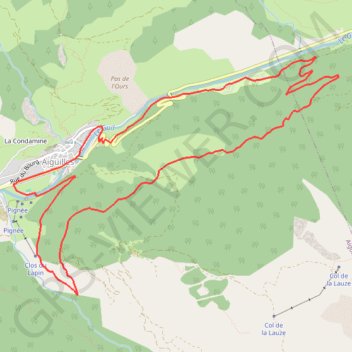 La Bleue GPS track, route, trail