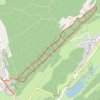 Tour de la Combe Arbey - Lamoura GPS track, route, trail