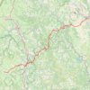 GR65 Via Podiensis Du Puy-en-Velay (Haute-Loire) à Nasbinals (Lozère) (2020) GPS track, route, trail