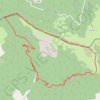 Le Duffre - Maison forestière de l'Adaux d'Oule GPS track, route, trail