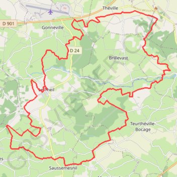 Rando des Sorciers - Le Theil GPS track, route, trail