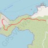 Le Capo Rosso GPS track, route, trail
