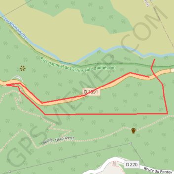 Le Bourg-d'Oisans - Commères GPS track, route, trail