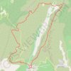 VINGRAU, les falaises- 15,5km-580m GPS track, route, trail