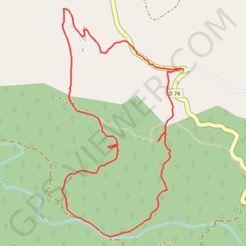 Vidauban - Les Maximins GPS track, route, trail