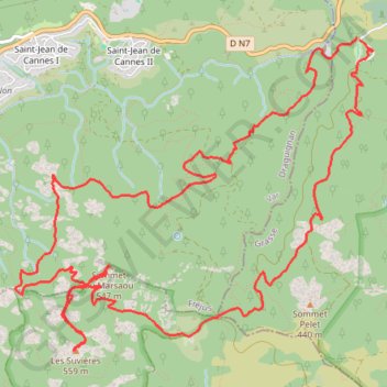 Randonnée du 26/11/2021 à 17:18 GPS track, route, trail