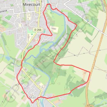 Mirecourt GPS track, route, trail