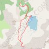 Lac d'Allos - Col de l'Encombrette GPS track, route, trail