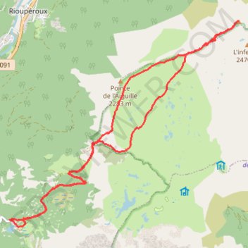 Le Grand Galbert GPS track, route, trail