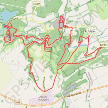 Trail de l'Eau blanche 2019 - TEB 34 km GPS track, route, trail
