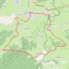 Massif des Bois Noirs - Les Fruits Rouges GPS track, route, trail
