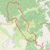 Gr de pays de Montagut par la fôret de Sivens GPS track, route, trail