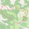Octon - Les Dolmens GPS track, route, trail
