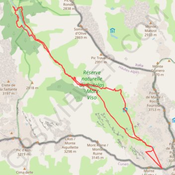 Col Vallante GPS track, route, trail
