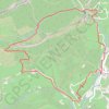Les dentelles de Montmirail depuis Lafare GPS track, route, trail