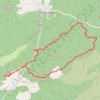 Le vallon des cerisiers - La Roquebrussanne - 83 GPS track, route, trail