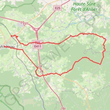 AC Neufchâteau 2022 GPS track, route, trail