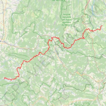 Entre Provence et Vercors GPS track, route, trail