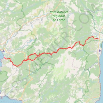 Mare a Mare centre GPS track, route, trail