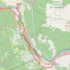 Itinéraire VTT - P : Des Houches à Servoz - Le Chemin des Diligences GPS track, route, trail