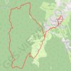 Course pédestre nature "La fleur du Roy" GPS track, route, trail