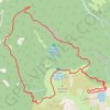 Lac de Crop et Montagne de Barlet GPS track, route, trail