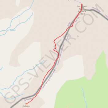 Queyras-Viso OPTION : Ascension Bric Froid GPS track, route, trail